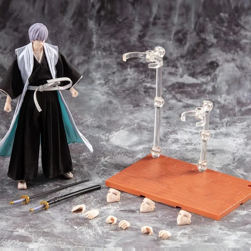 In Stock Dasin/Great Toys/GT Bleach Kurosaki Ichigo Aizen Sousuke Ukitake Jushiro Ichimaru Gin 18cm/7inch 1/10 SHF Action Figure