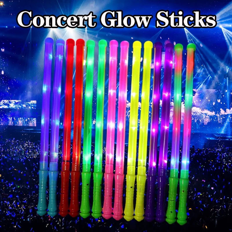 45/48cm Idol Support Rods Kpop Lightstick Party Concert Cheering Rod Light Stick Kpop Bright Materials Flash Props 응원봉