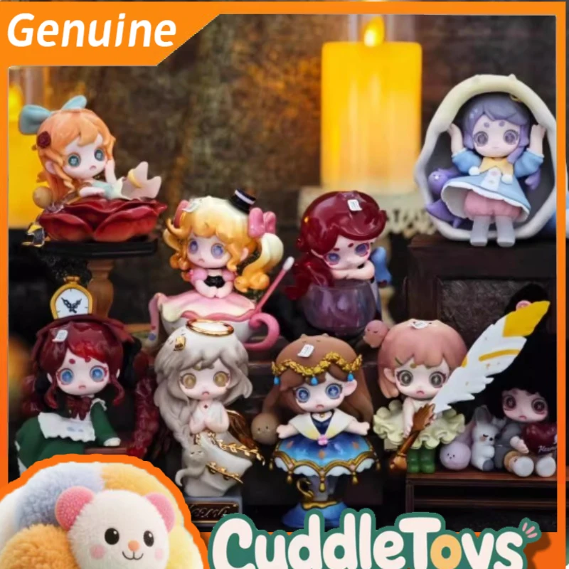 

Подлинная серия Ghost Keeno MYSTERIOU STREASURE, слепая коробка Tide Play, кукла, милый дисплей, коллекционные предметы, орнамент, модель, подарок