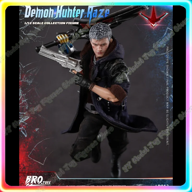 BROTOYS 1/12 Demon Hunter Razer LR013 Carl LR014 Action Figure Model Toy Collection Gift