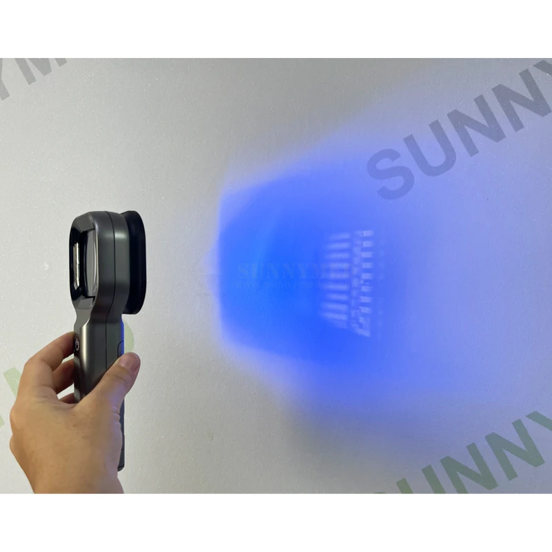 Lámpara de Wood para mascotas, detector de hongos en la piel, para vitíligo, pityriasis versicolor y melasma, lámpara veterinaria de luz de Wood