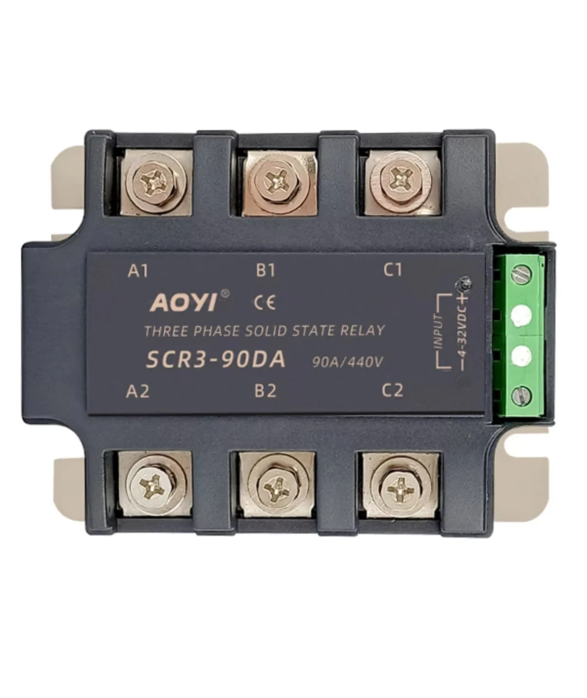 SSR dreiphasiges Halbleiterrelais erweiterte SCR3-40DA DC-Steuerung AC DCAC75A90A