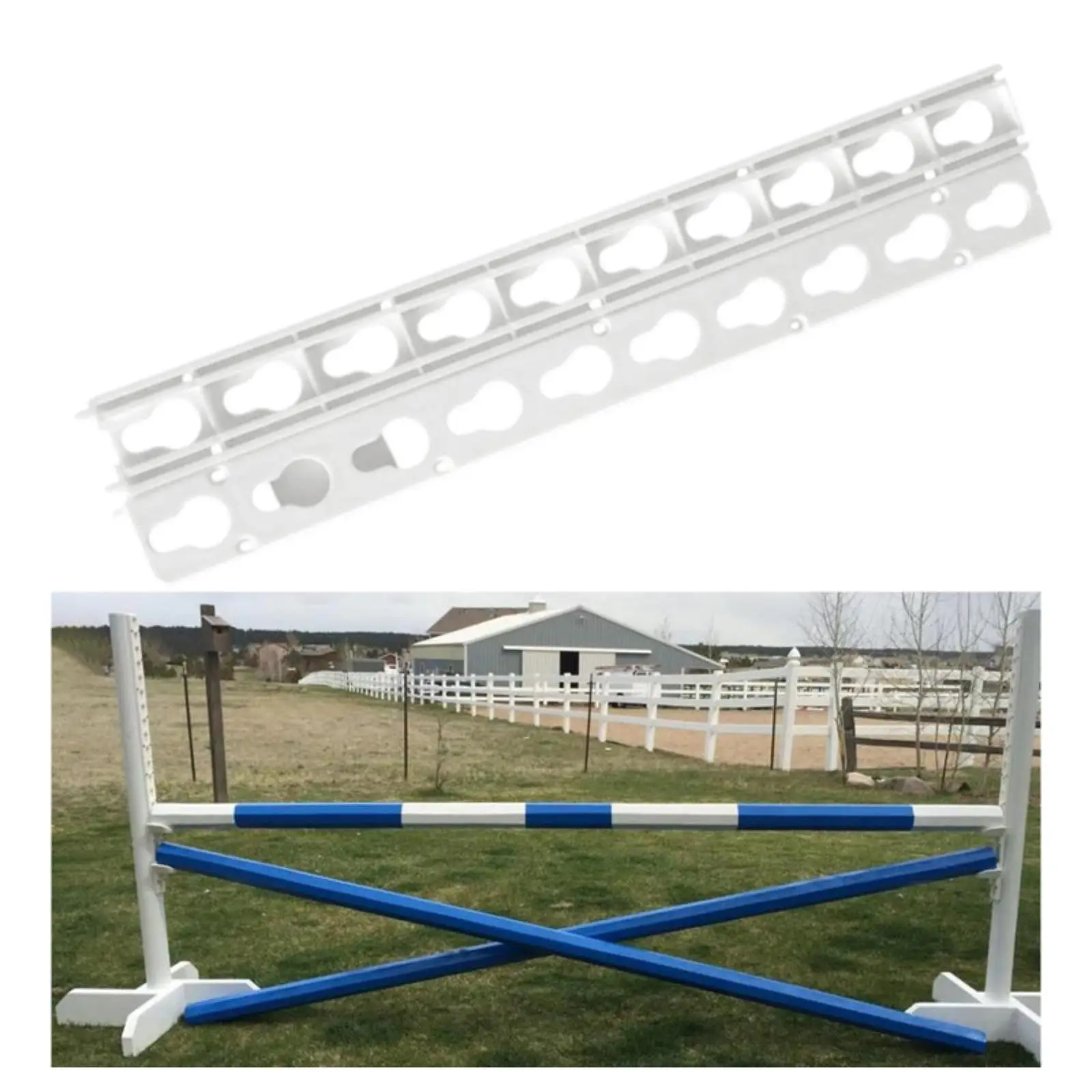 

2x гусеницы для замочной скважины, аксессуары для верховой езды, сменные детали, держатель кия для прыжков