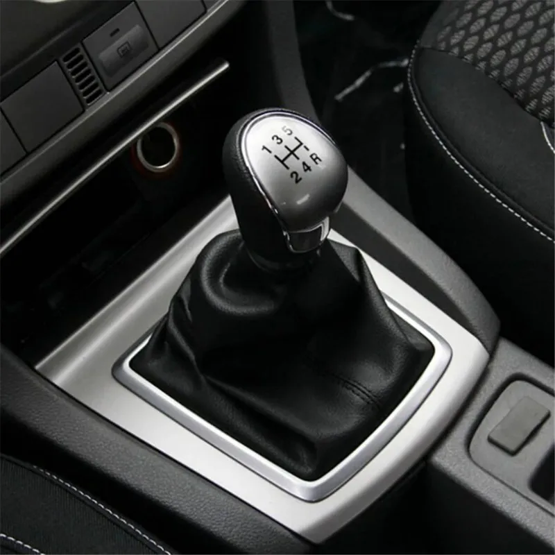 10pcs/lot wholesale 5 Speed Car Manual Gear Head Shift Knob Cap Cover Insert for Ford Focus 2 MK3 Mk4 2005 - 2020