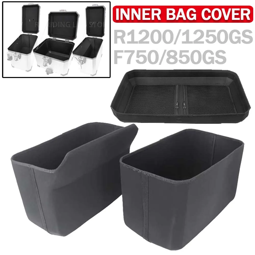 

Для BMW R1200GS Adventure R1250 GS GSA LC 2022 2023, внутренняя крышка контейнера для багажника F750 F850 GS ADV, нейлоновая внутренняя сумка