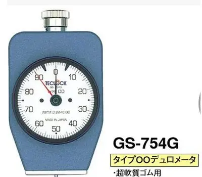 

TECLOCK Deloitte GS-754G Hardness Tester OO Type Hardness Tester Soft Rubber Hardness Tester