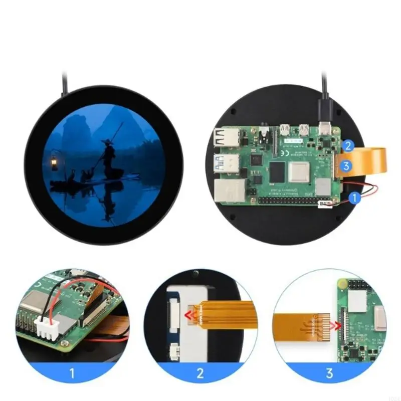 Capacitive Touchable Screen Round IPS Display 720x720/800x800 10 Point Multi Touchable HX5E