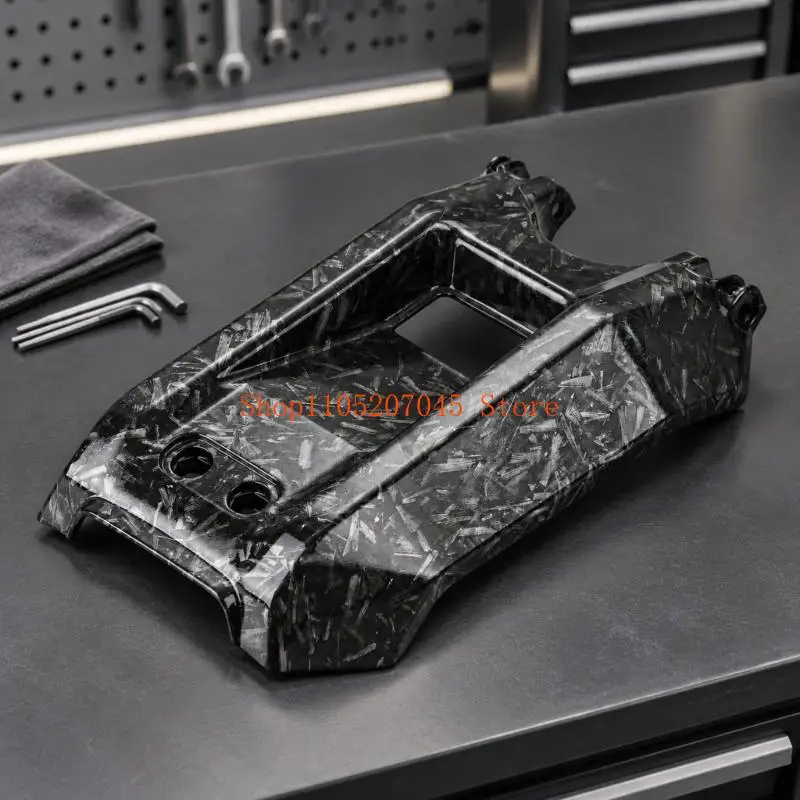 37cd Motorcycle Battery Compartment Panel for X160 X260, Polypropylene Front Cover Shell with Preformed Mounting Holes and