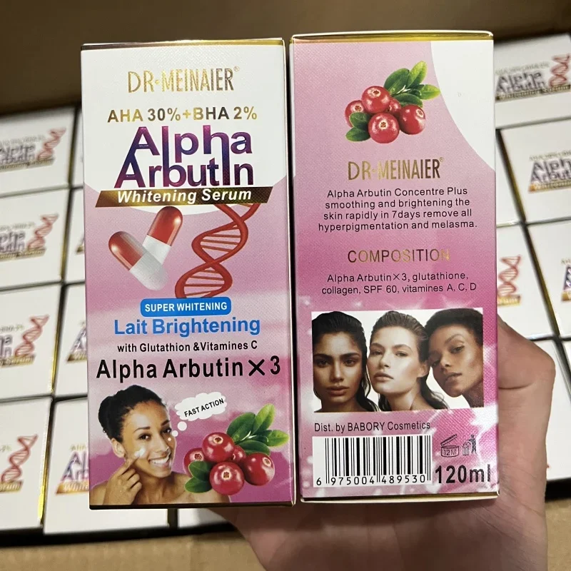NEW AHA 30%+BHA 2% Fade Fine Lines Firming Face Serum Moisturizing Brightening Vitamin C Hyaluronic Acid Facial Serum Shrink Por