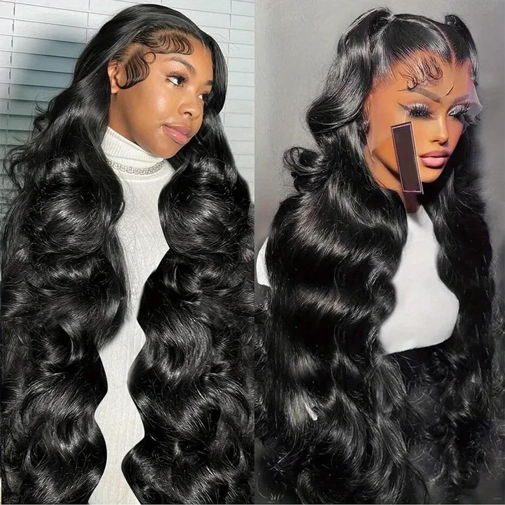 

12A 42 Inch 250% Denlity Body Wave Lace Front Wigs Human Hair Wide Lace Human Hair Wigs 13x4 Human Hair Lace Front Wigs