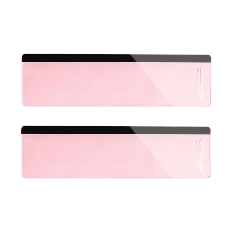 2pcs Memo Board, Acrylic Sticky Note Holder Clear Message Board Reminder for Computer Monitors Screen