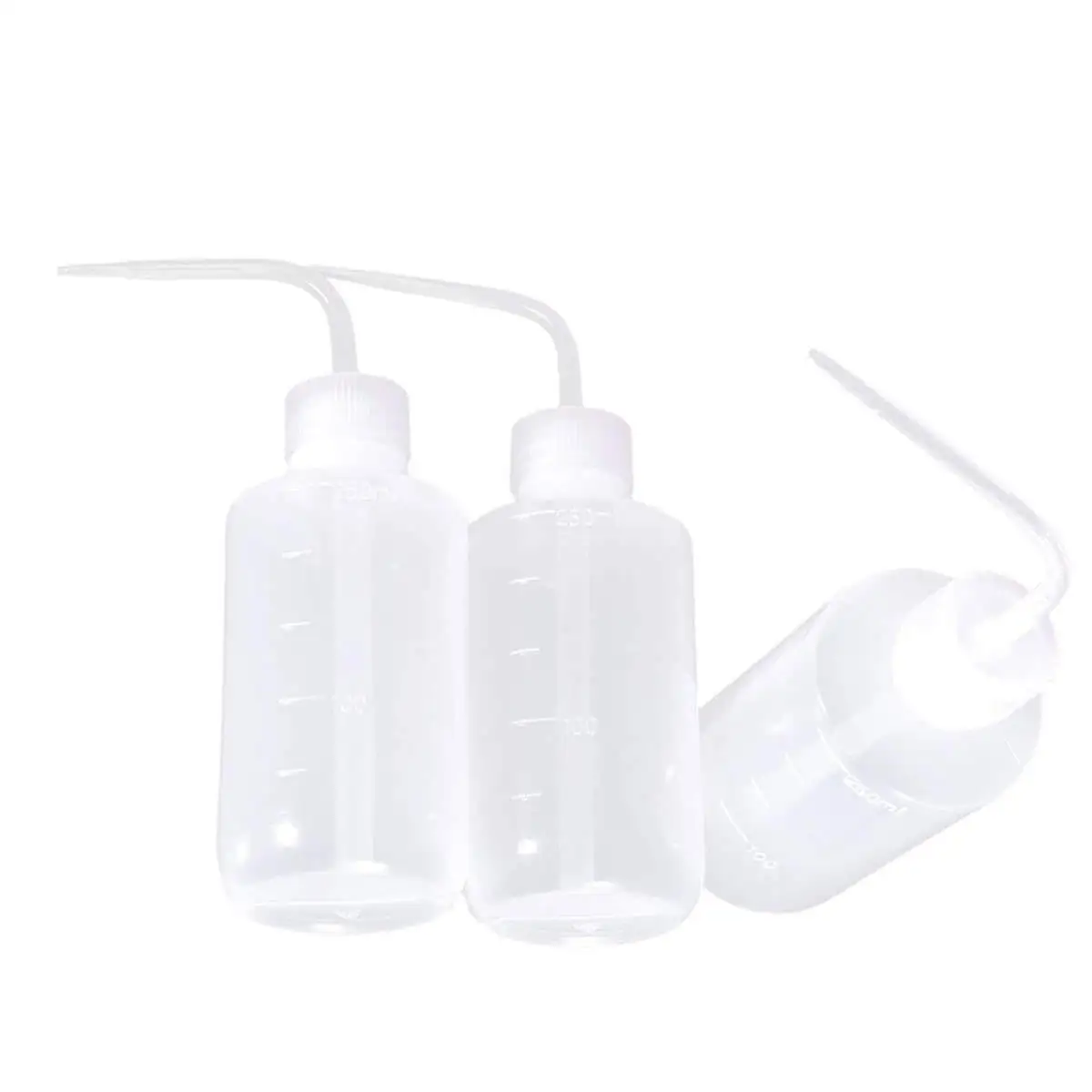 

3Pcs Ink Storage Bottles Leak Proof Large Capacity Lightweight Empty 250ml Pigment Plastic Squeeze Bottles Ink Bottle