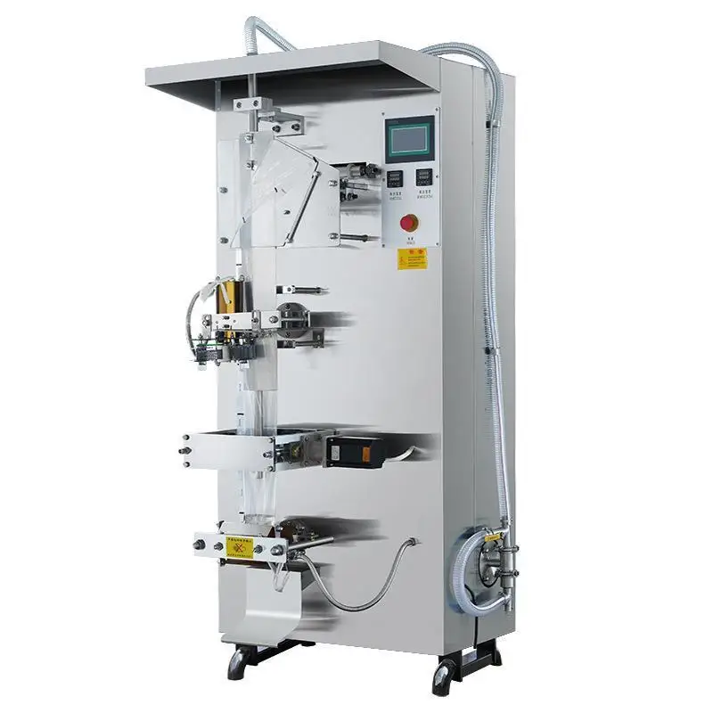 Automatic bagged charcoal-fired yogurt bare yogurt filling machine three-sided side sealing packaging