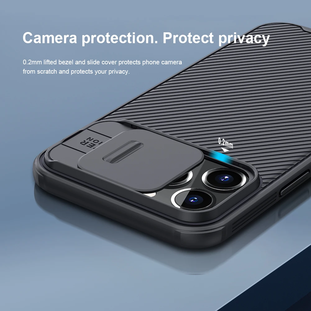 for iPhone 13 Pro Max Case/13 Pro/13 Nillkin CamShield Pro Case Phone case protective case shell TPU+PC