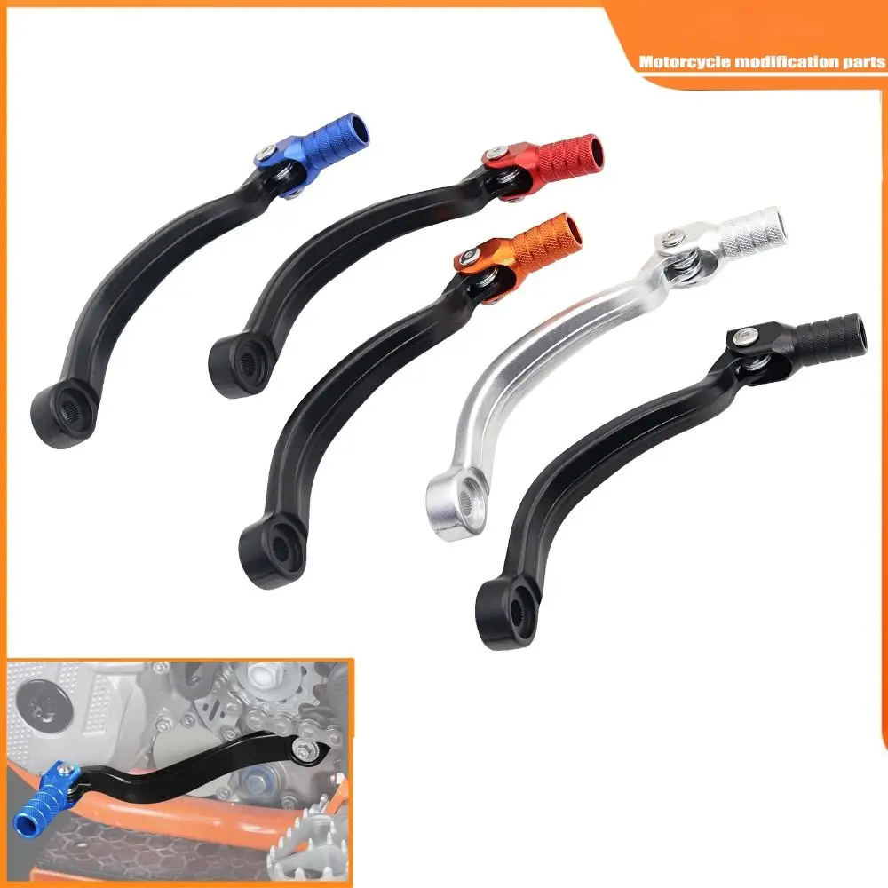 CNC Aluminum Motorcycle Gear Shift Lever Forged Construction Durable Material CNC Forged Shift Lever Precision Fit