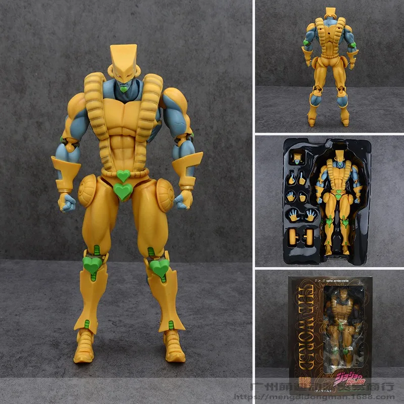 

Новая популярная фигурка JOJO Bizarre Adventure Stardust Crusaders, 25 см, из ПВХ, подвижная модель, игрушка, подарок на день рождения
