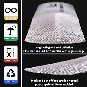 Legere American Cut Alto, Tenor, Soprano, Rhearone Sax Resina Reed, Palheta de Sopro Sintética Premium 6 principais vendas palheta fibracel sax tenor - №4