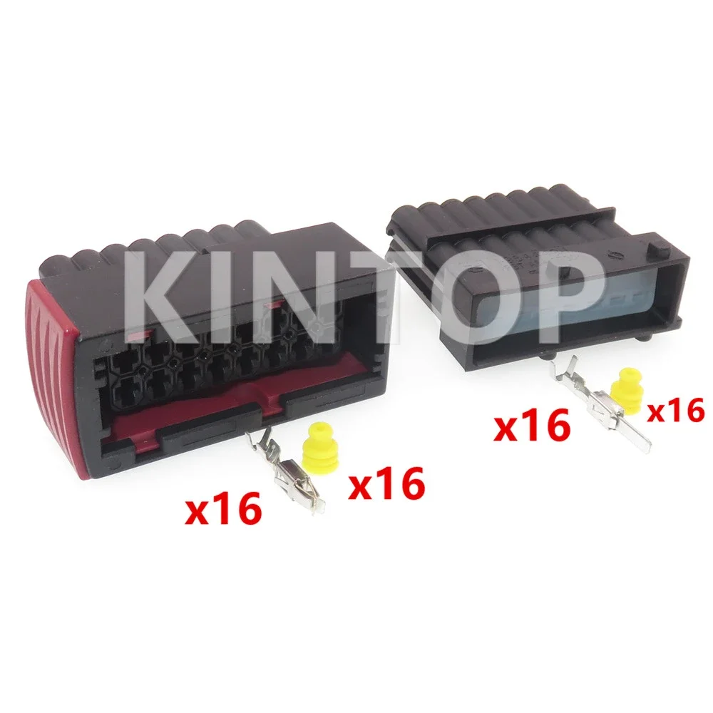 1 Set 16 Pins 1-965427-1 AC Assembly Car Electrical Connector Automobile Electric Cable Plug Auto ECU Connector 1-964449-1