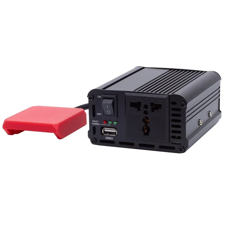 For Einhell/X-Change/Ozito 18V PXC Li-ion Battery Wireless Power and Fast Charging 220V-240V 200W Portable Power Inverter