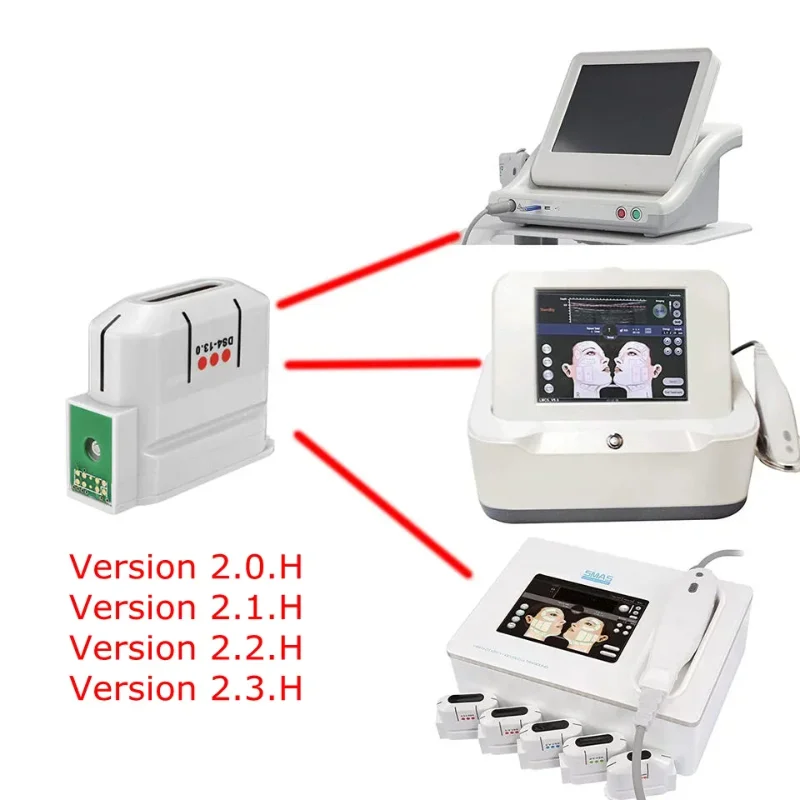 10000 Shots HIFU Cartridge 2.0.H/2.3H for Anti-Wrinkle Skin Tightening & Body Slimming Compatible with HIFU Machines