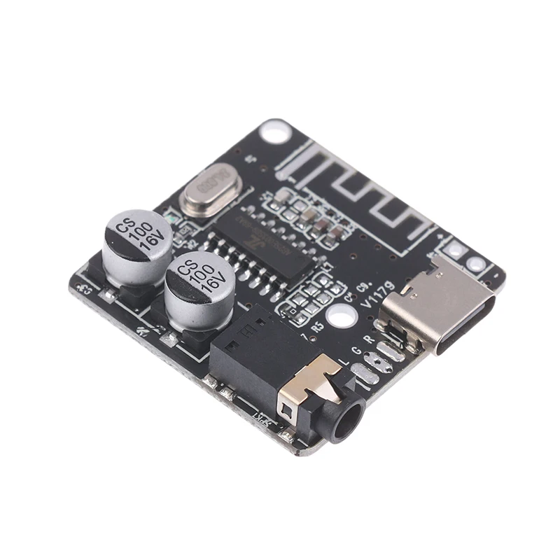Afbeelding 3: Type-C Bluetooth Audio-ontvanger Board Bluetooth 5.1 MP3 Lossless Auto Audio Decoder Board Draadloze Stereo Muziek Module 3.7-5V