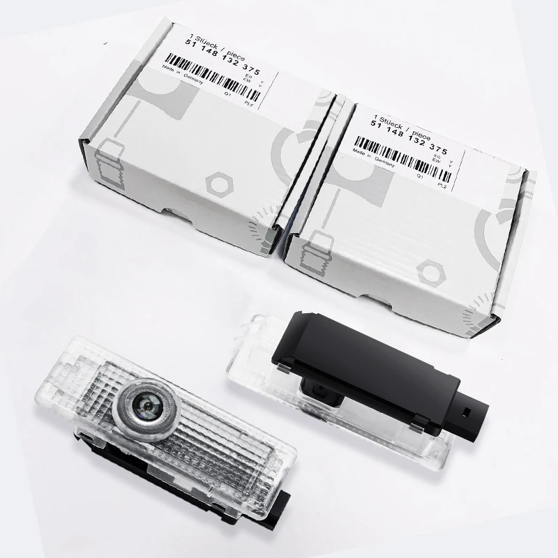 2pcs Car Door M Race Track Shadow Welcome Light For BMW E90 E91 E92 E93 E87 E83 E81 E71 E70 E61 E60 X1 X3 X5 X6 F15 F10 F20 F30