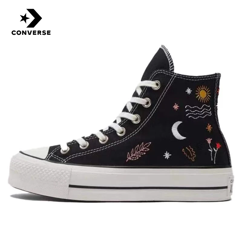 

Converse Chuck Taylor All star comfortable, versatile, non slip, wear-resistant high top canvas shoes for women