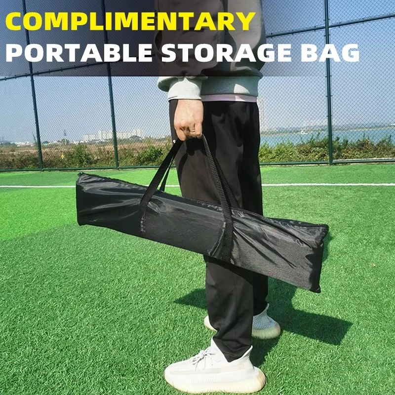 Portable Soccer Rebounder Net Iron Soccer Training Equipment Sports Football Rebounder Wall with Portable Bag