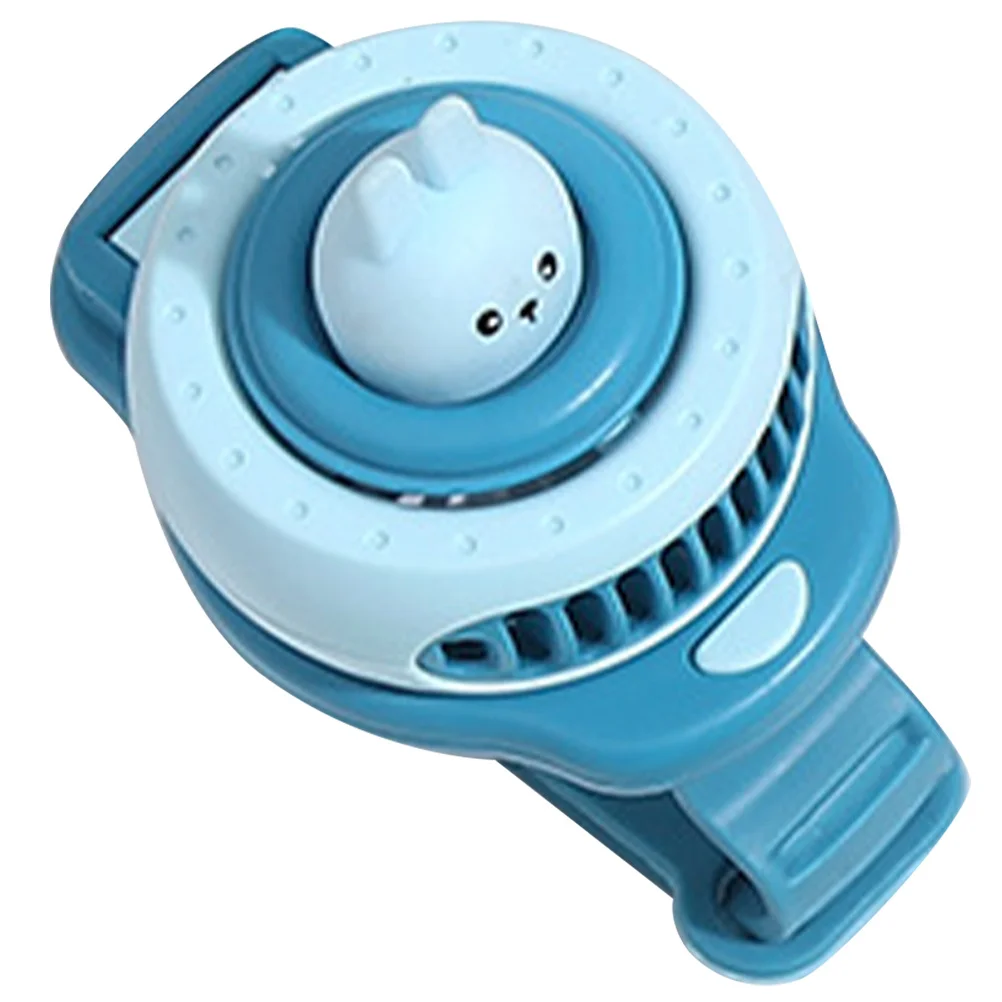 

Miniature Watch Fan USB Rechargeable Portable Wrist Fan for Kids Outdoor Activities Long-Lasting Cooling Comfortable Fit