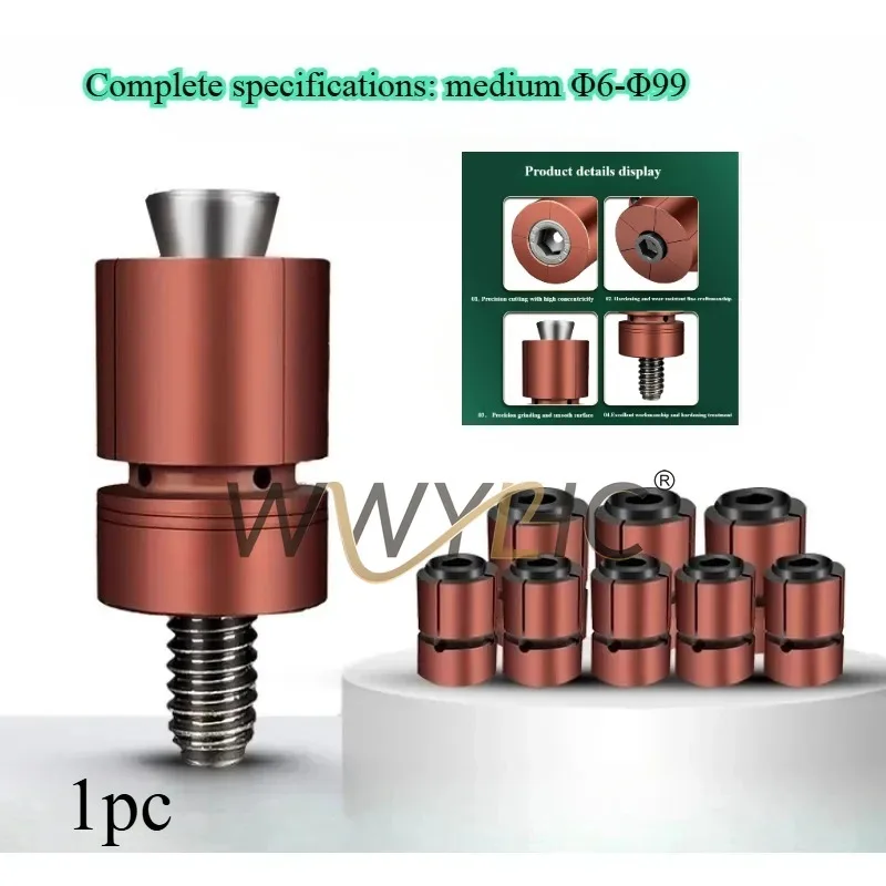 1pc CNC Internal Support Clamp Quick Positioning Expansion Pin Manual Internal Hole Locator
