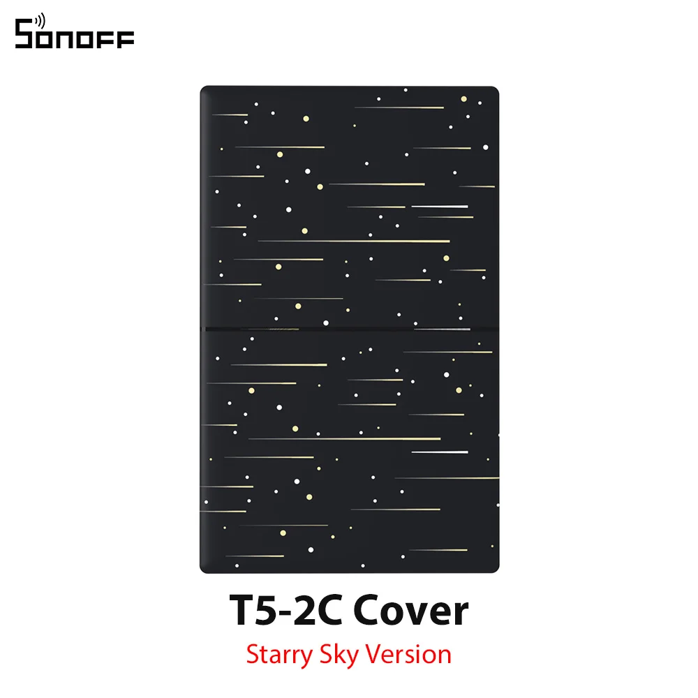 Sonoff Tx Ultieme Wifi Smart Wall Touch Switch T5-120 Cover Eenvoudig Vervangbare Stijlvolle Cartoon Ster Versie Om Uit Te Kiezen