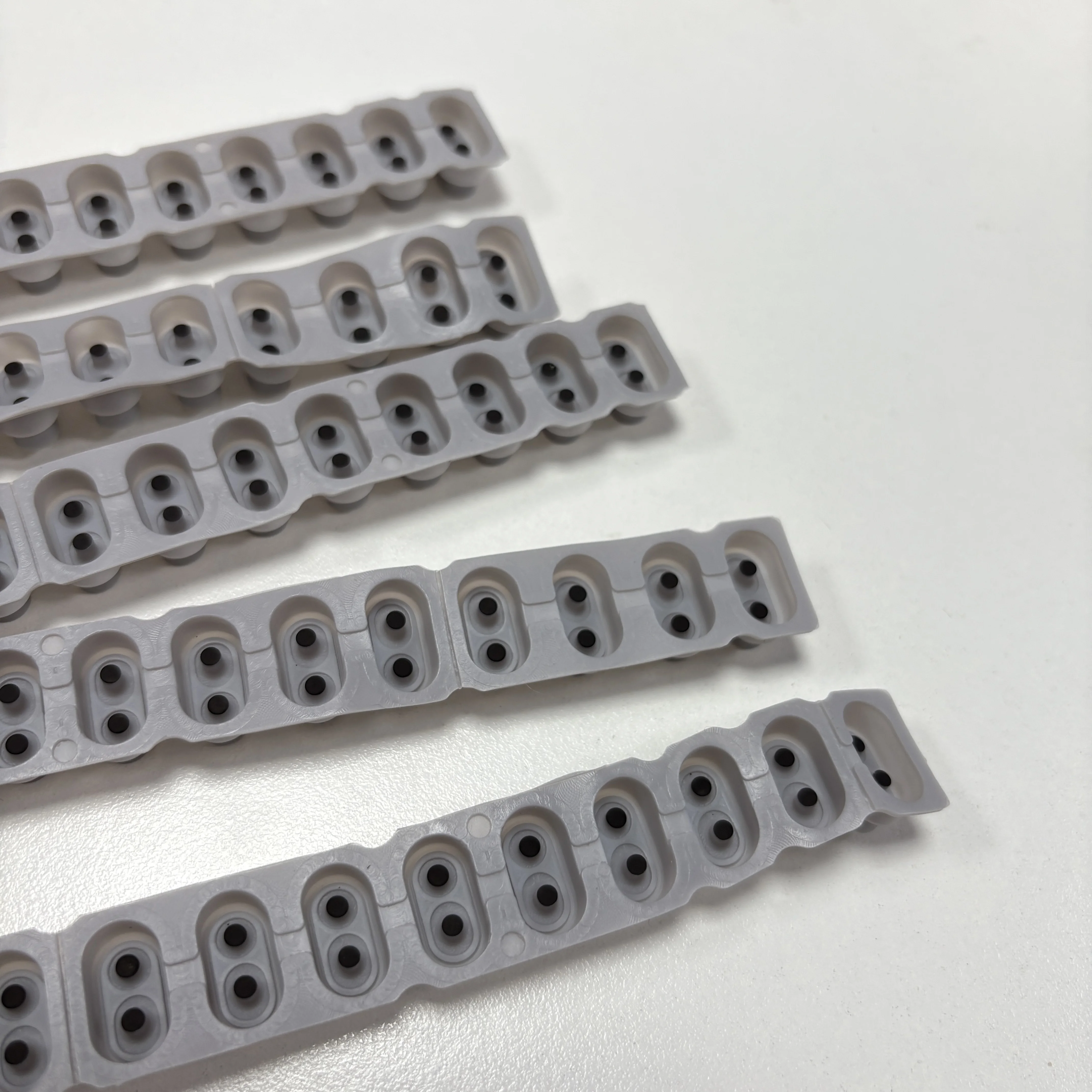 5 unids/lote tiras de contacto de llave de goma conductora para Korg PA300 PA500 PA600 PA1000 M-50 M3 Photo61 Photo 61 Krome KROSS