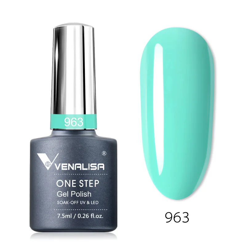 

Venalisa 7.5ml One Step Gel Polish 36 Colors Varnish No Need Top Coat Base Coat Fast Dry 3 in 1 Soak Off UV LED Gel Nail Polish