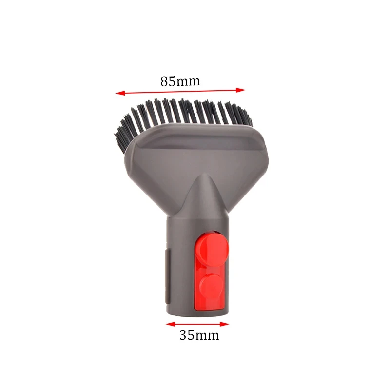 Testa dell'ugello di aspirazione piatta per Dyson V7 V8 V10 V11 V12 V15 aspirapolvere testa della spazzola del materasso spazzola rotonda parti della spazzola morbida
