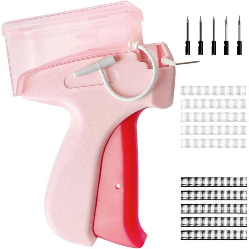 Micro Stitch Gun for Clothes, Speedy Clothing Fixer Effortlessly Fix, Secure, and Patch with this Stitch Gun