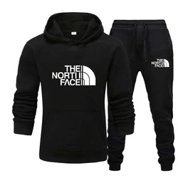 2024 New Men's Fashion Casual Tracksuits Outdoor Fitness Jogging Hooded Sets Sports Luxury Hoodie + Pants Suit Clothing