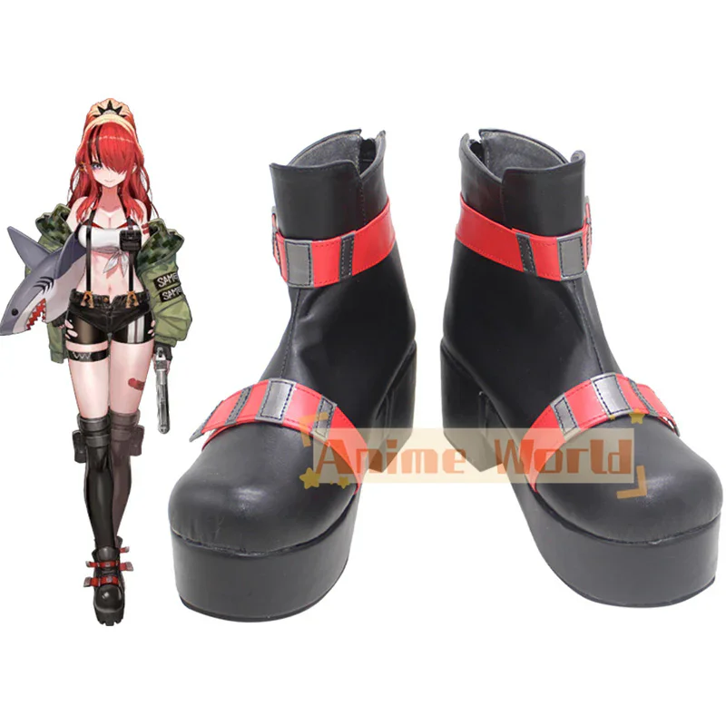 Virtual YouTuber NIJISANJI Eden-gumi Lain Paterson Cosplay Shoes Halloween Carnival Boots Custom Made