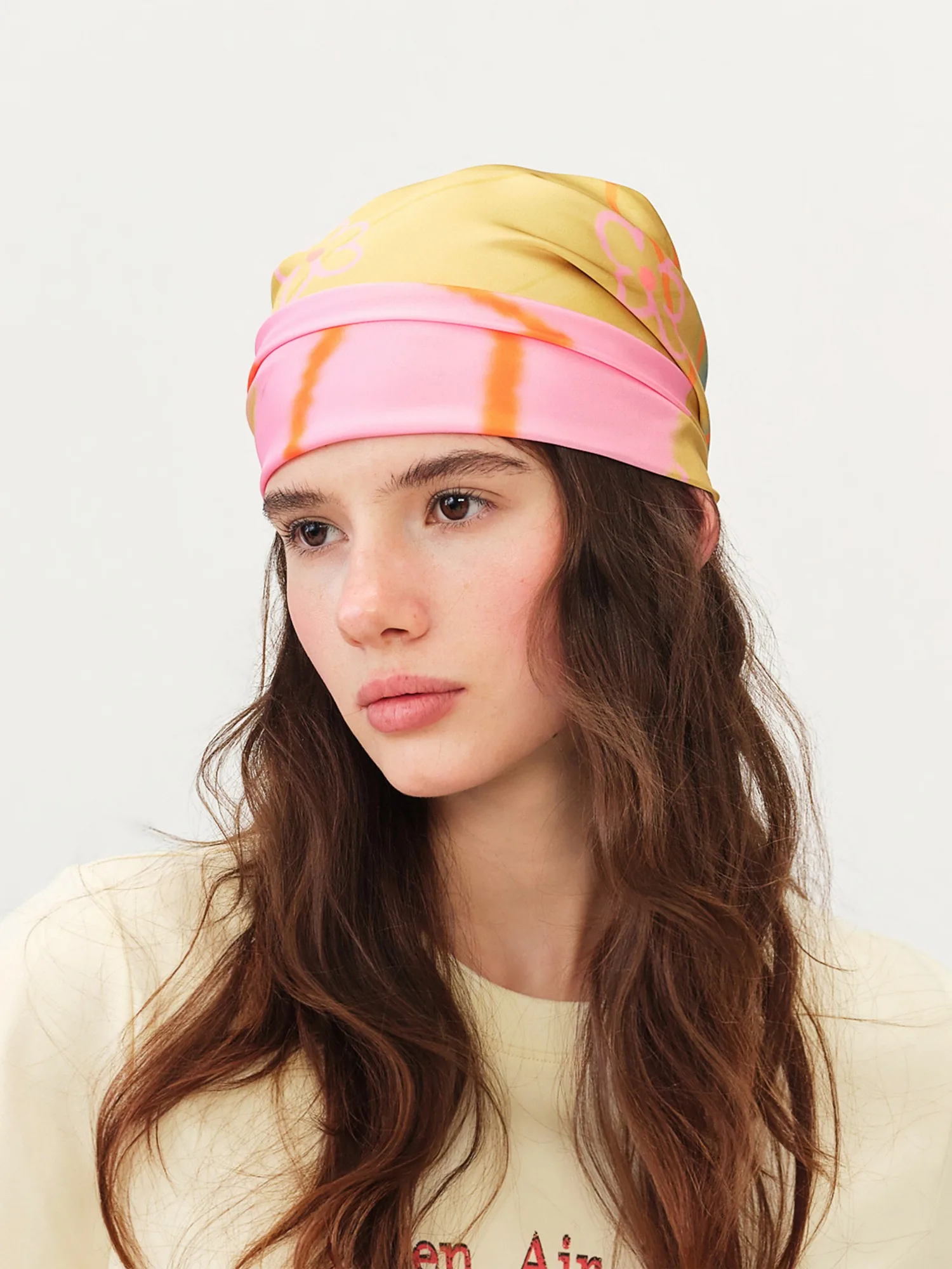 FSLE 2026 Summer Women's Square Love Print Small Scarf - Versatile Hair Accessory and Lightweight Wrap for Daily Style image 3