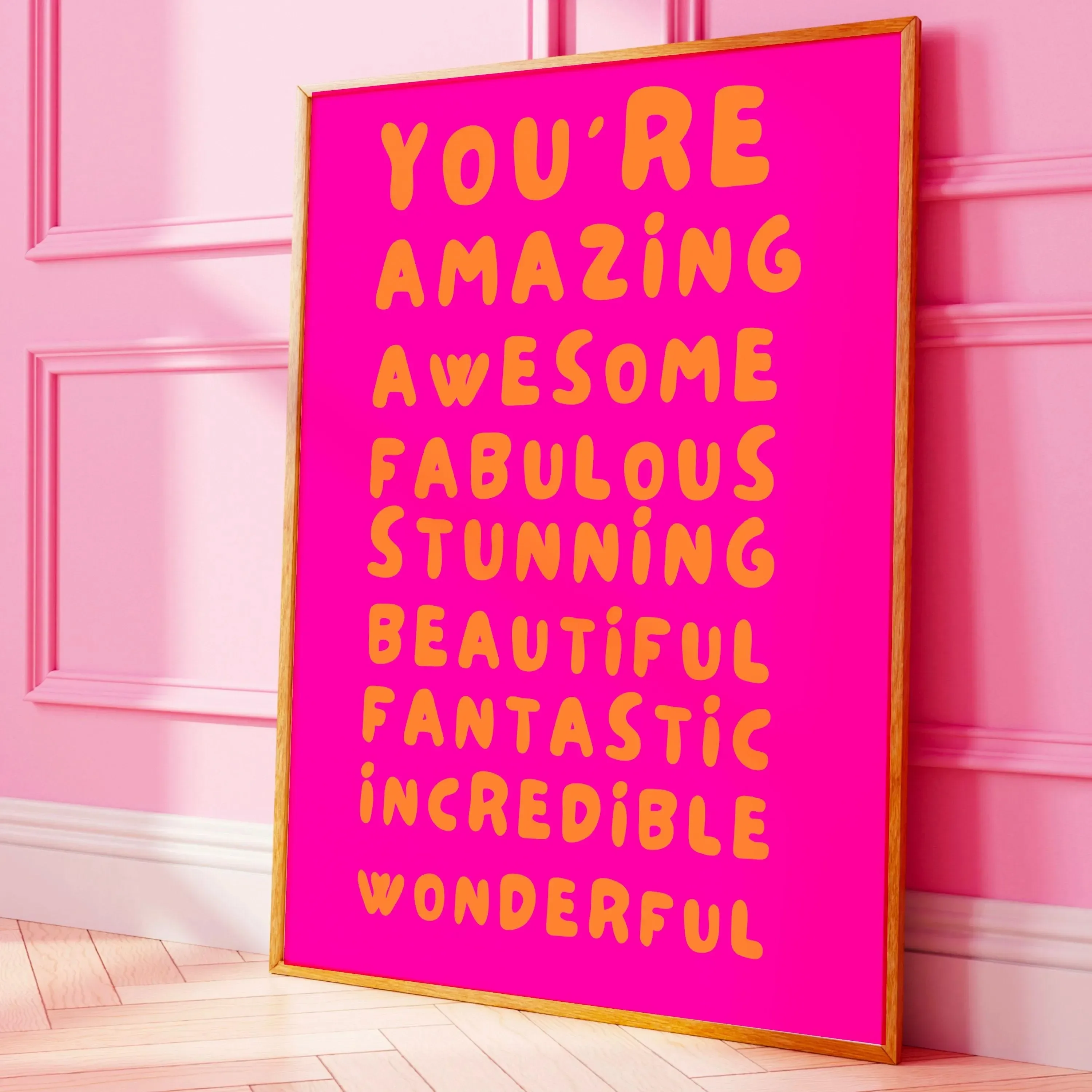 Everything Is Figureoutable Canvas Printing Uplifting Quotes Inspiring Wall Art Posters Green for Modern Living Room Home Decor