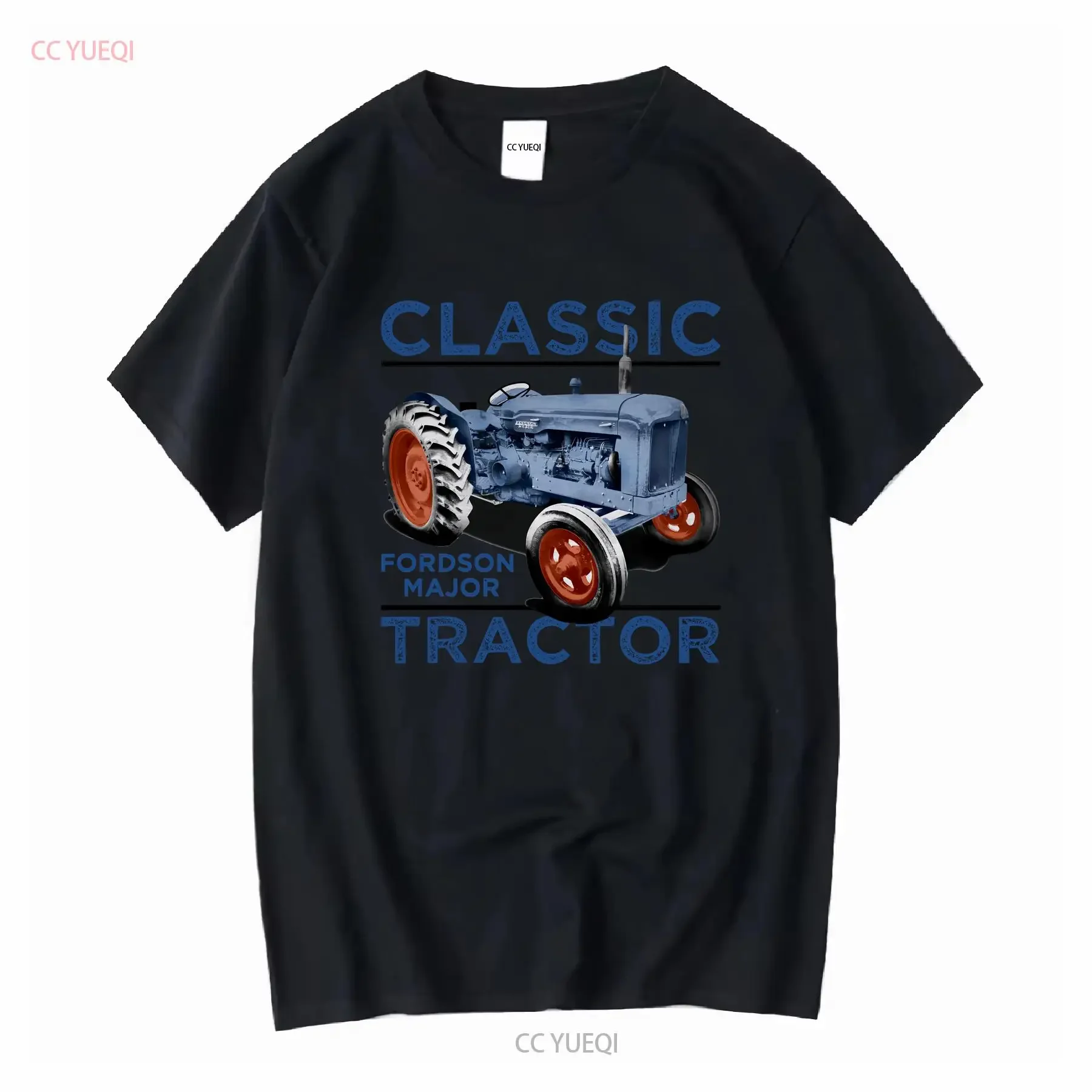 Classic Tractors Fordson Major Inspired Retro T Shirt vintage Washed Casual designer clothes homme Comfortable Breathable