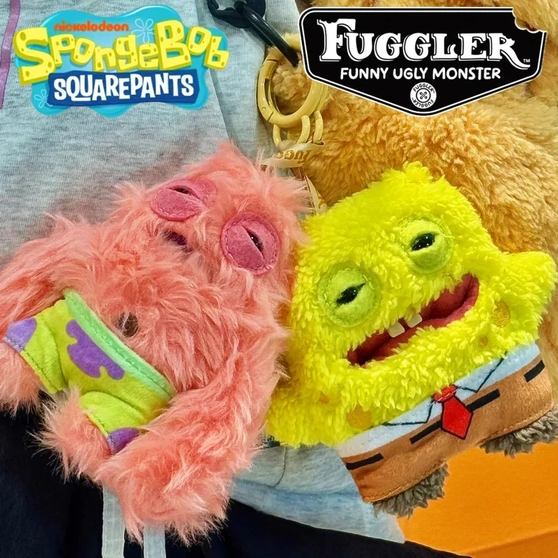 

Плюшевый брелок Fuggler X Губка Боб Квадратные штаны 2026: Забавный, уродливый монстр, милый аксессуар для сумки, игрушка, подарок на День рождения, подарок на День святого Валентина