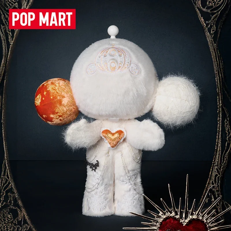 POPMART MEGA SKULLPANDA 400% سلسلة القمر الأبيض صندوق أعمى تخمين حقيبة اللعب الأصلية دمية لطيف أنيمي الشكل الحلي هدية