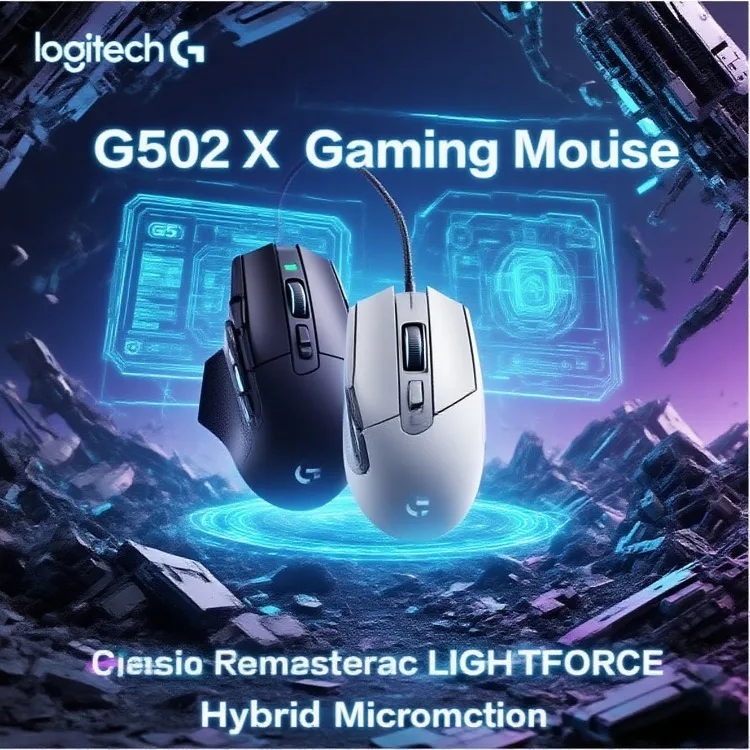 

Logitech G502X Wired usb Gaming Mouse Lightspeed 25K Hero Adjustable Programming Mice for Mouse Gamer esports game gift