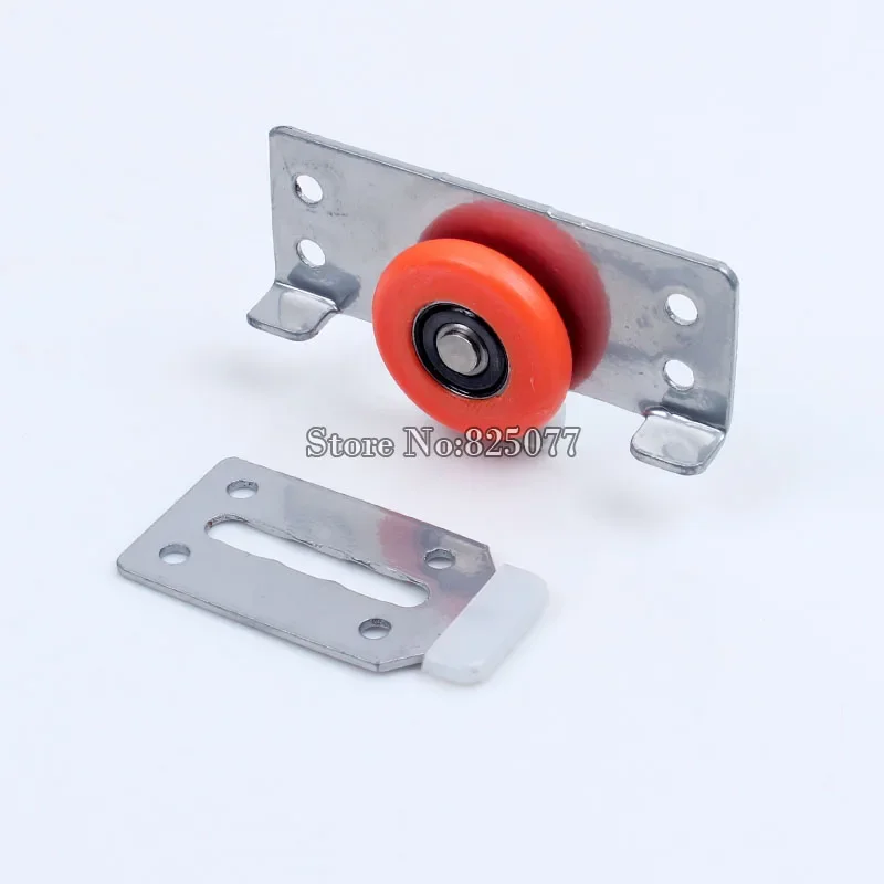10PCS High Quality Heavy Sliding Door Wheel with Bearing Wardrobe Cupboard Door Nylon PulleyRoller Furniture Accessories KF796