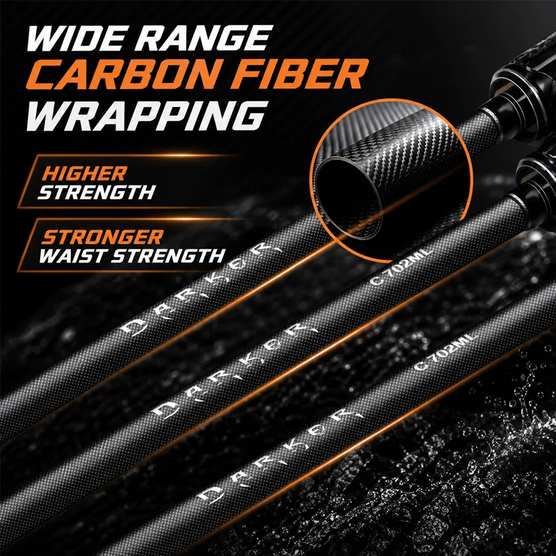 Cadence Darker Carbonfaser-Spi – Fishing Rod Carbon Fiber Bewertung und Preis