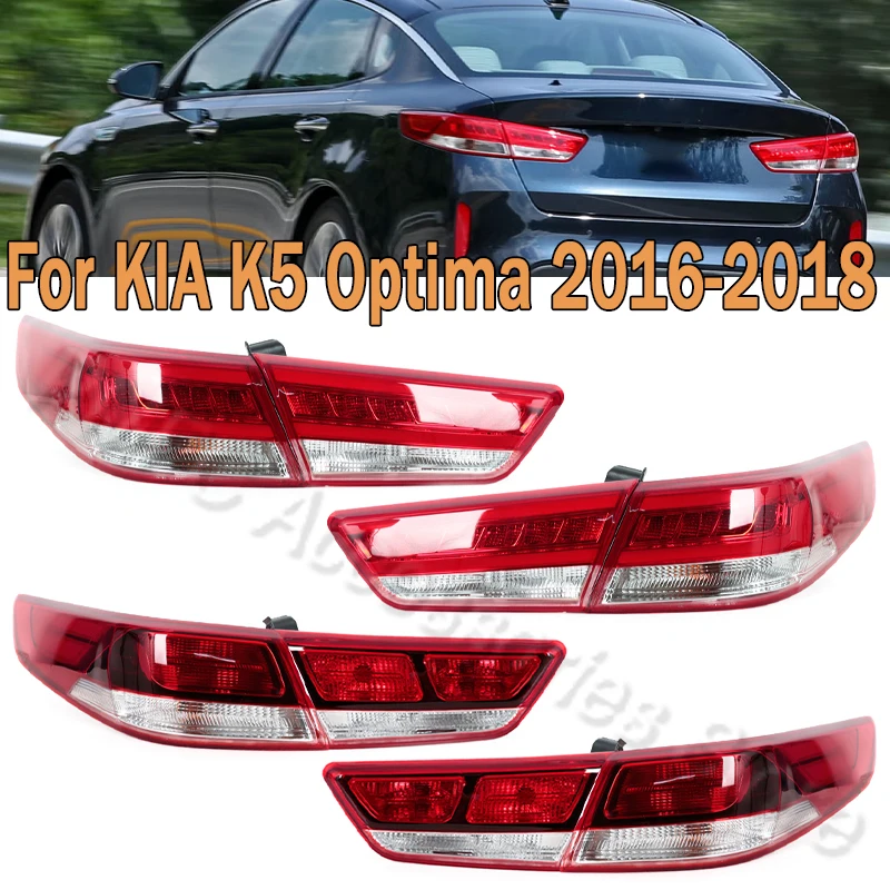 

Car Tail Light Assembly Taillamp Reversing Light Brake Lamp Turn Signal Light Fog Lamp For KIA K5 Optima 2016 2017 2018