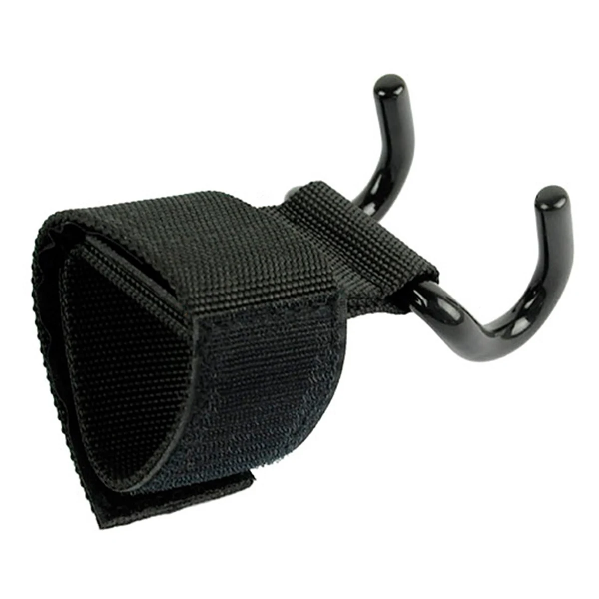 

Weightlifting Barbell Double Hook Gym Training Hooks Grip Sport Wrist Strap Belt Straps for
