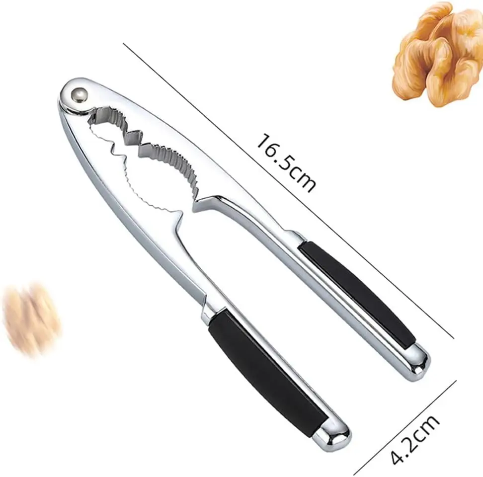 Nuts Walnuts Clip Almond Hazelnut Pecan Sheller Pliers Nutcracker Multifunctional Shell Opening Tools Walnut Pliers