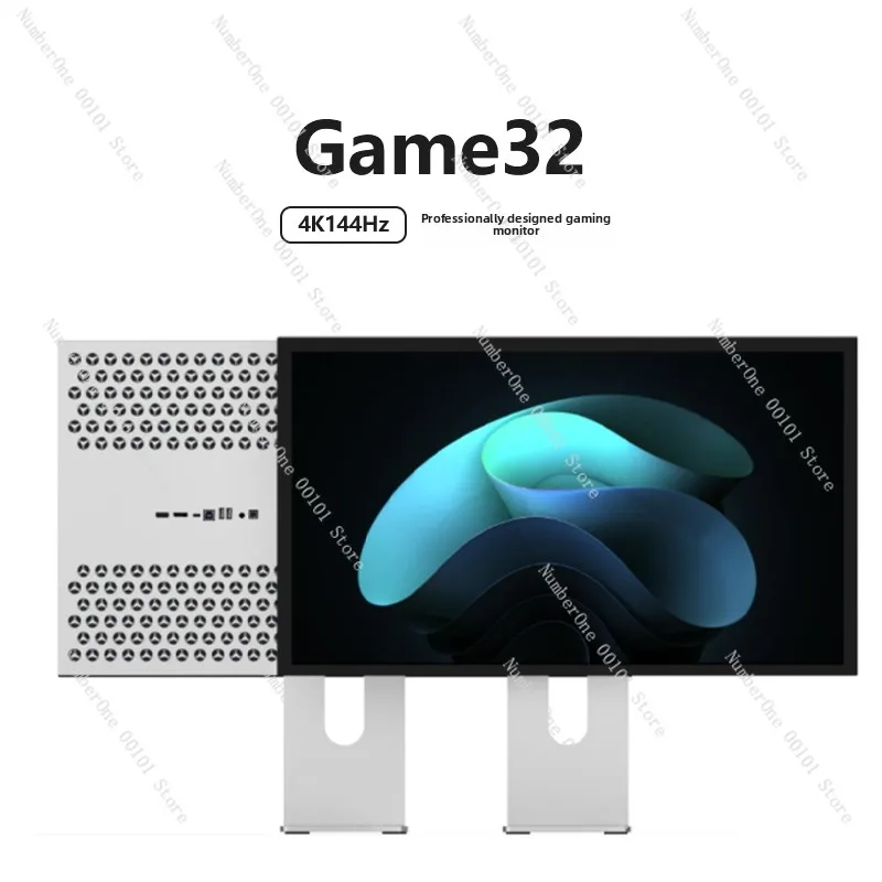 Monitor 32-inch 4K HD 144hz Borderless Panel Photography Computer LCD Type-C External Screen