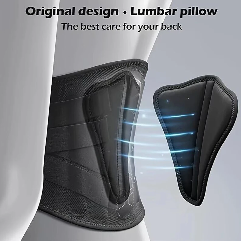 

1PC Back Brace for Lower Back Pain - Bionic Spine Lumbar Support Belt for Sciatica & Herniated Disc Relief - Men & Women